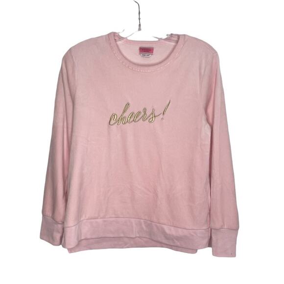 Kate Spade Womens Sweater Size S Pink Crewneck Long Sleeve Sweatshirt Pullover - Picture 1 of 11